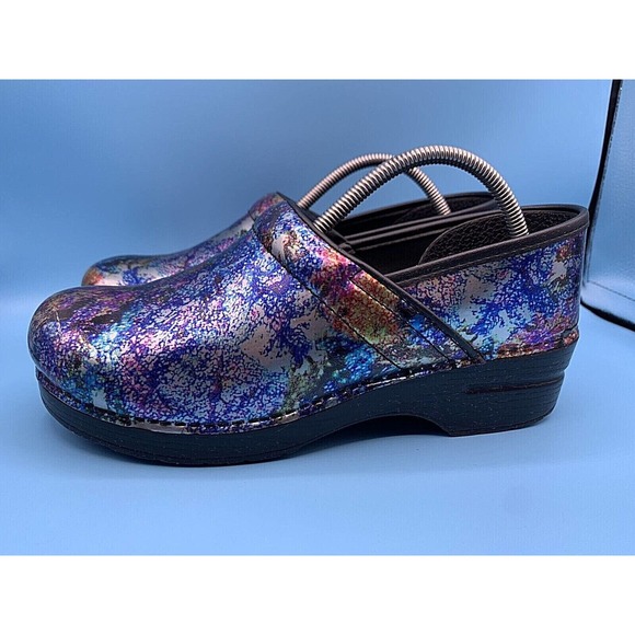 Dansko Shoes - DANSKO Leather Slip-On Comfort Shoes Nursing Clogs Women's EU 41/US Sz 10.5-11